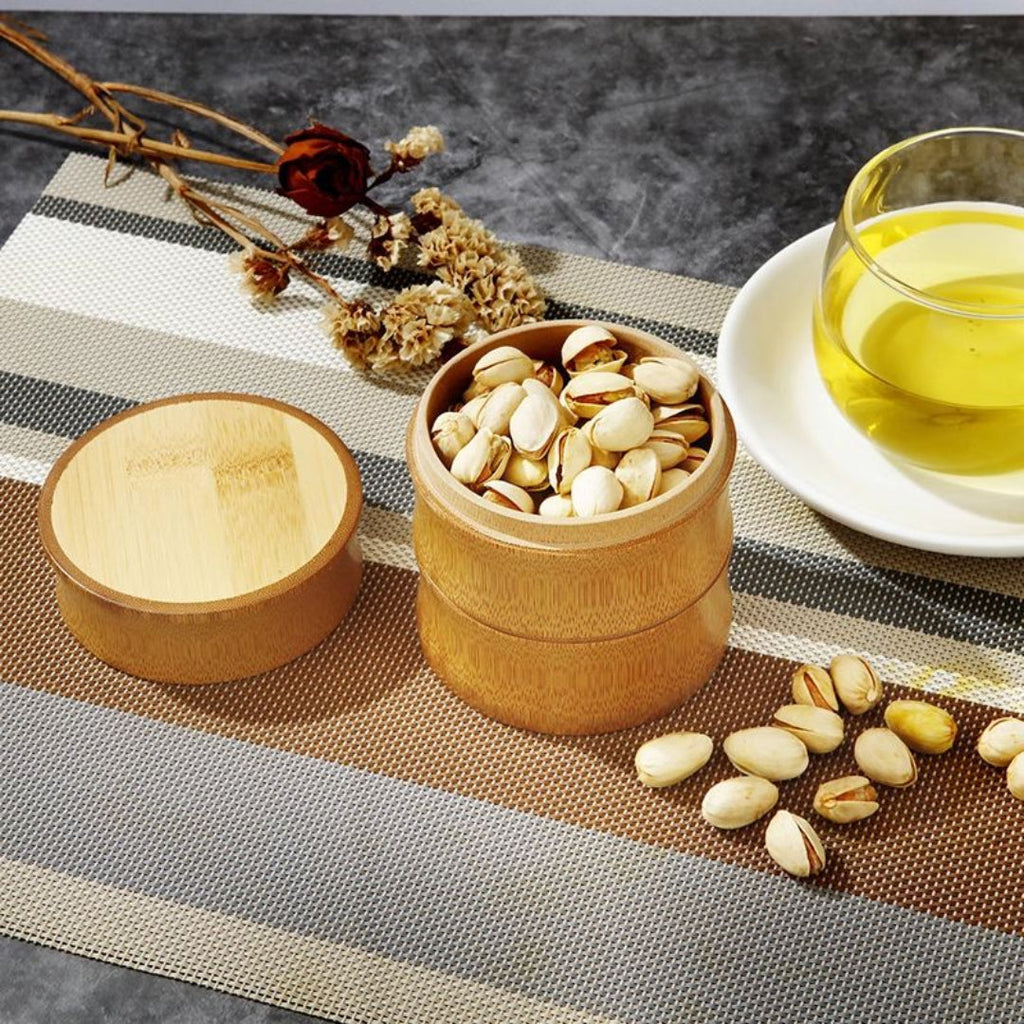 Bamboo Food Storage Container - Eco-Friendly Multi-Purpose Organizer 5