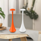 Cordless Rechargeable Mushroom Table Lamp with Touch Control – Modern Bedroom Ambient Lighting 2