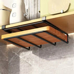 Kitchen Organizer Under Shelf Stainless Steel Paper Towel Holder 1