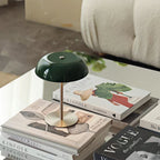 Vintage Cordless Bedside Lamp - Dimmable Warm Glow for Ambiance 2