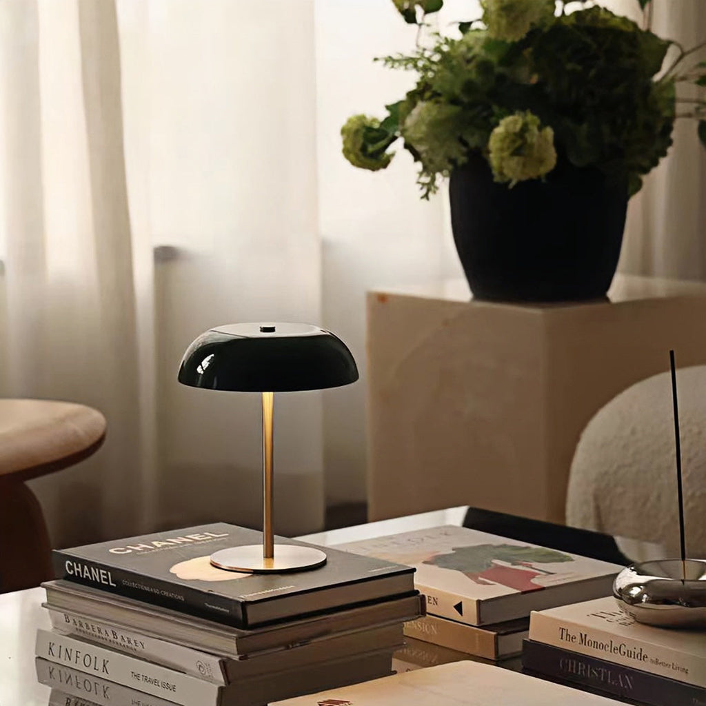 Vintage Cordless Bedside Lamp - Dimmable Warm Glow for Ambiance 3